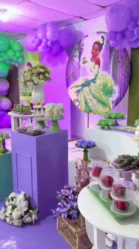 Ambientação decorada pela equipe da Golden Festas